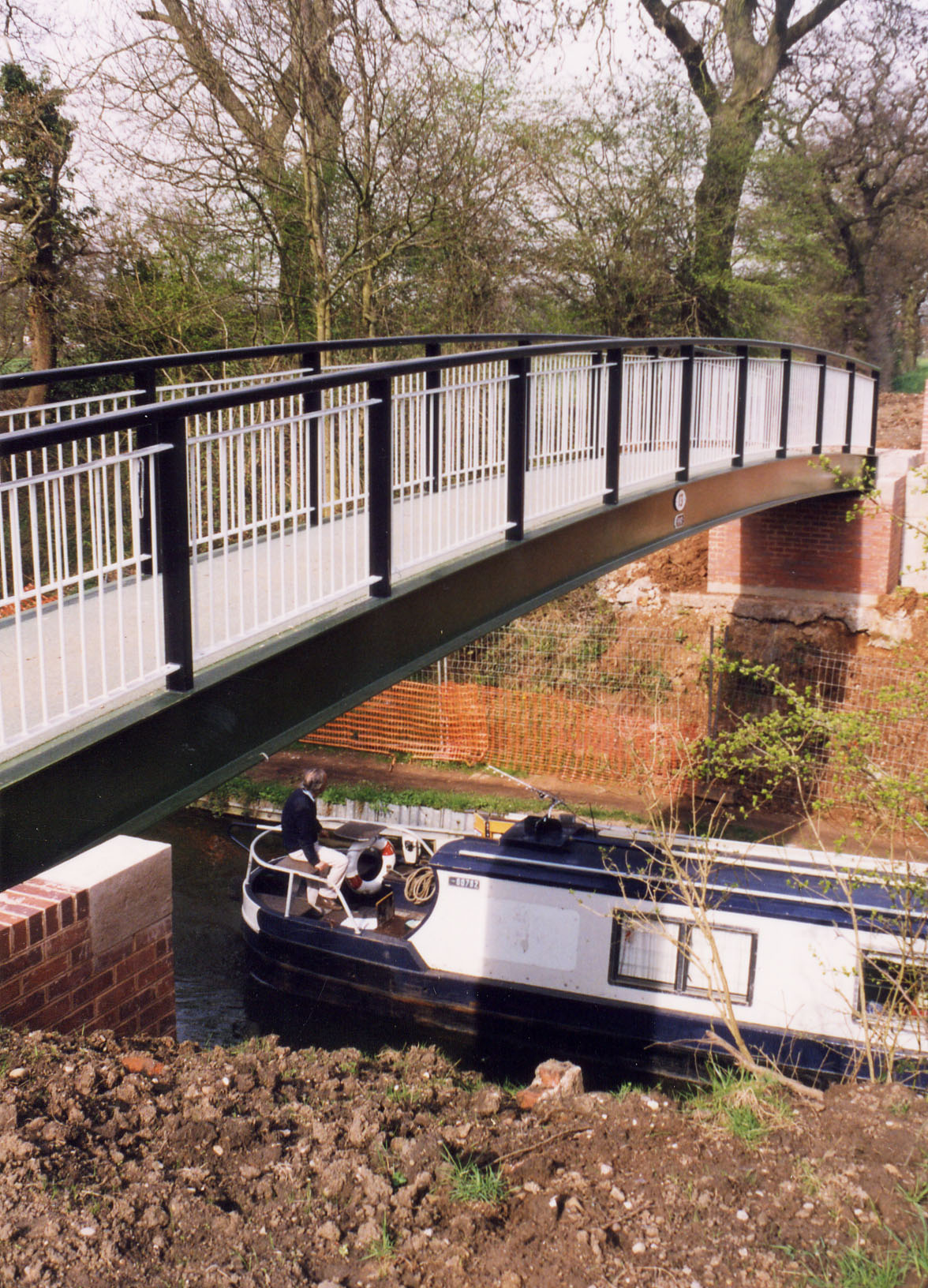 Redrow; Steel Beam bridge